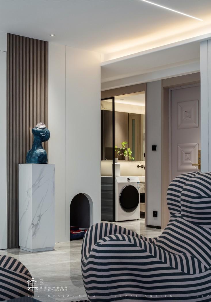 集壹设计事务所-习伟亮丨平层丨绿野清风-9