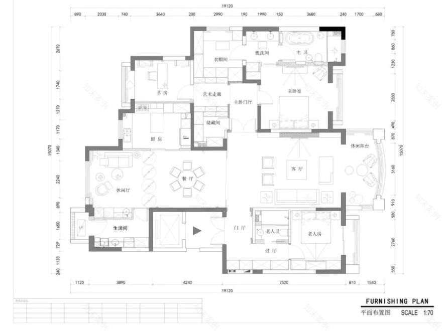 张彦雄设计 | 四室变两室,打造精致小资生活空间-12