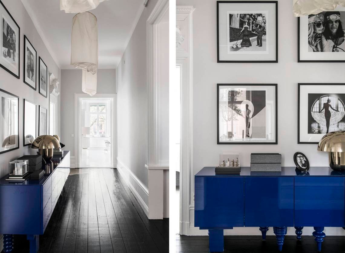 193㎡黑白两色的极简优雅家园-8