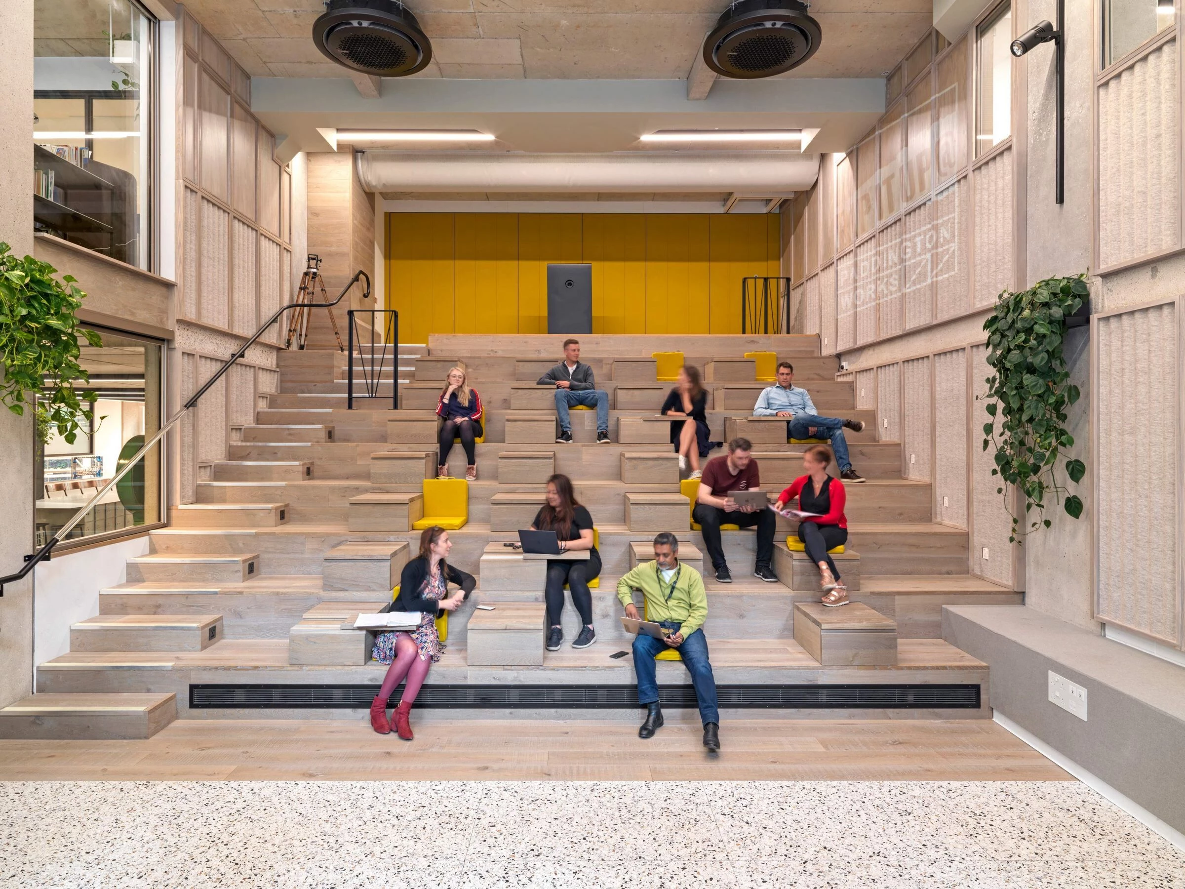 伦敦 Paddington Works 联合办公空间丨英国伦敦丨Threefold Architects-11