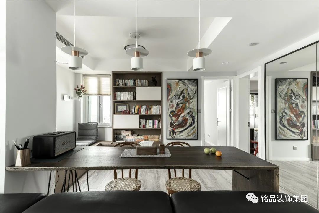 130㎡现代家居,母女不同需求一次满足,宽敞通透还有独立书房-36