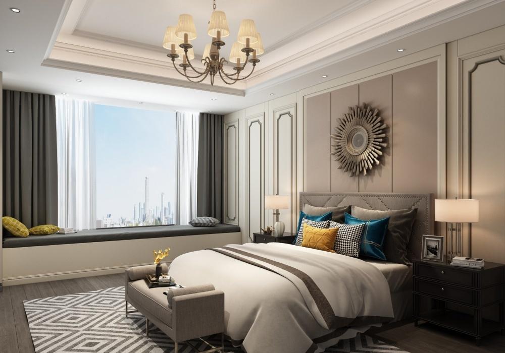 现代家庭与世界 | 柔和色调的温馨空间-8