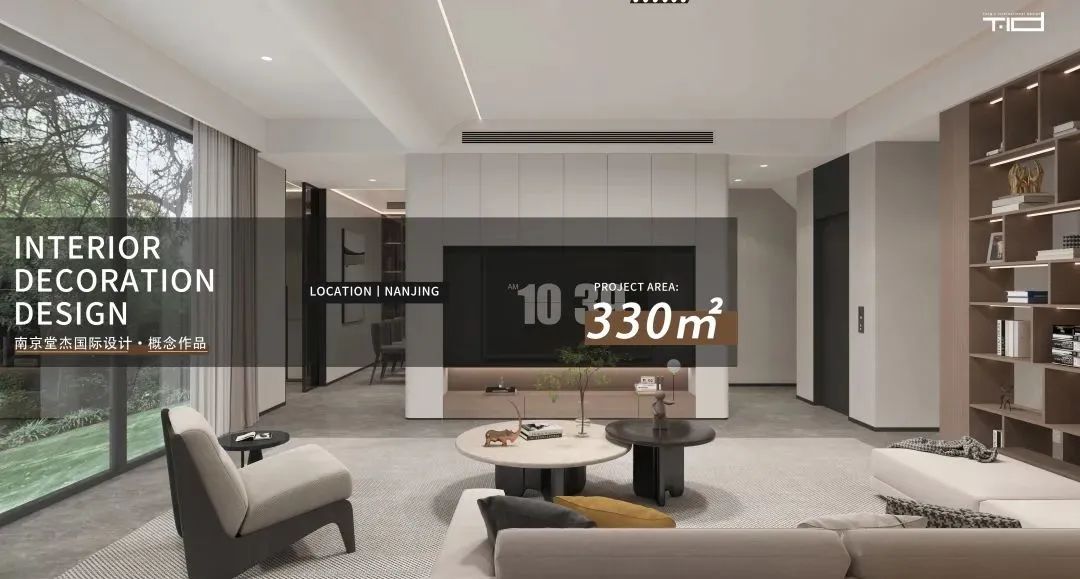 颐和南园 460㎡现代美式住宅丨中国南京丨堂杰国际设计-129