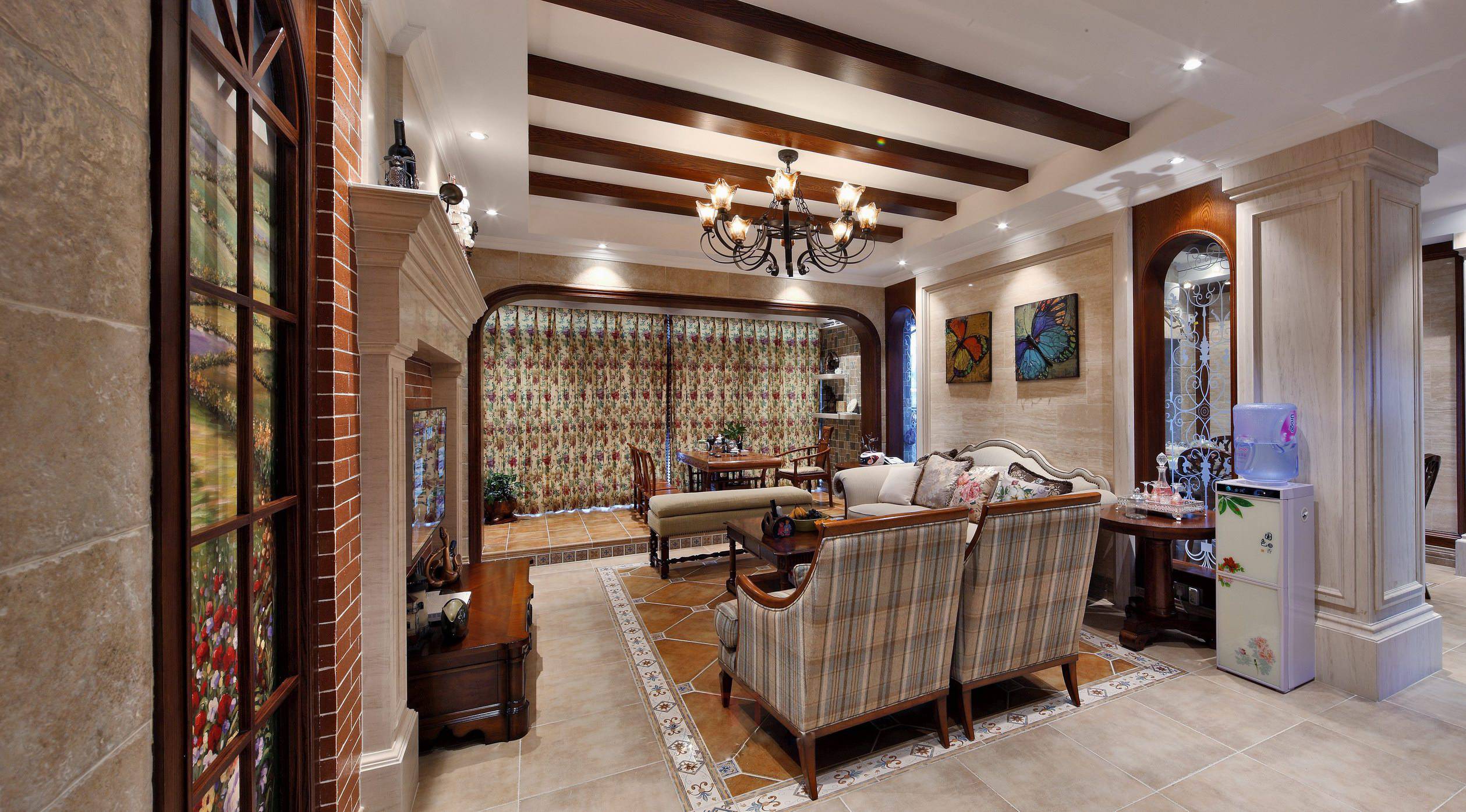 深圳慢城美式风格家居    白益森设计作品-38