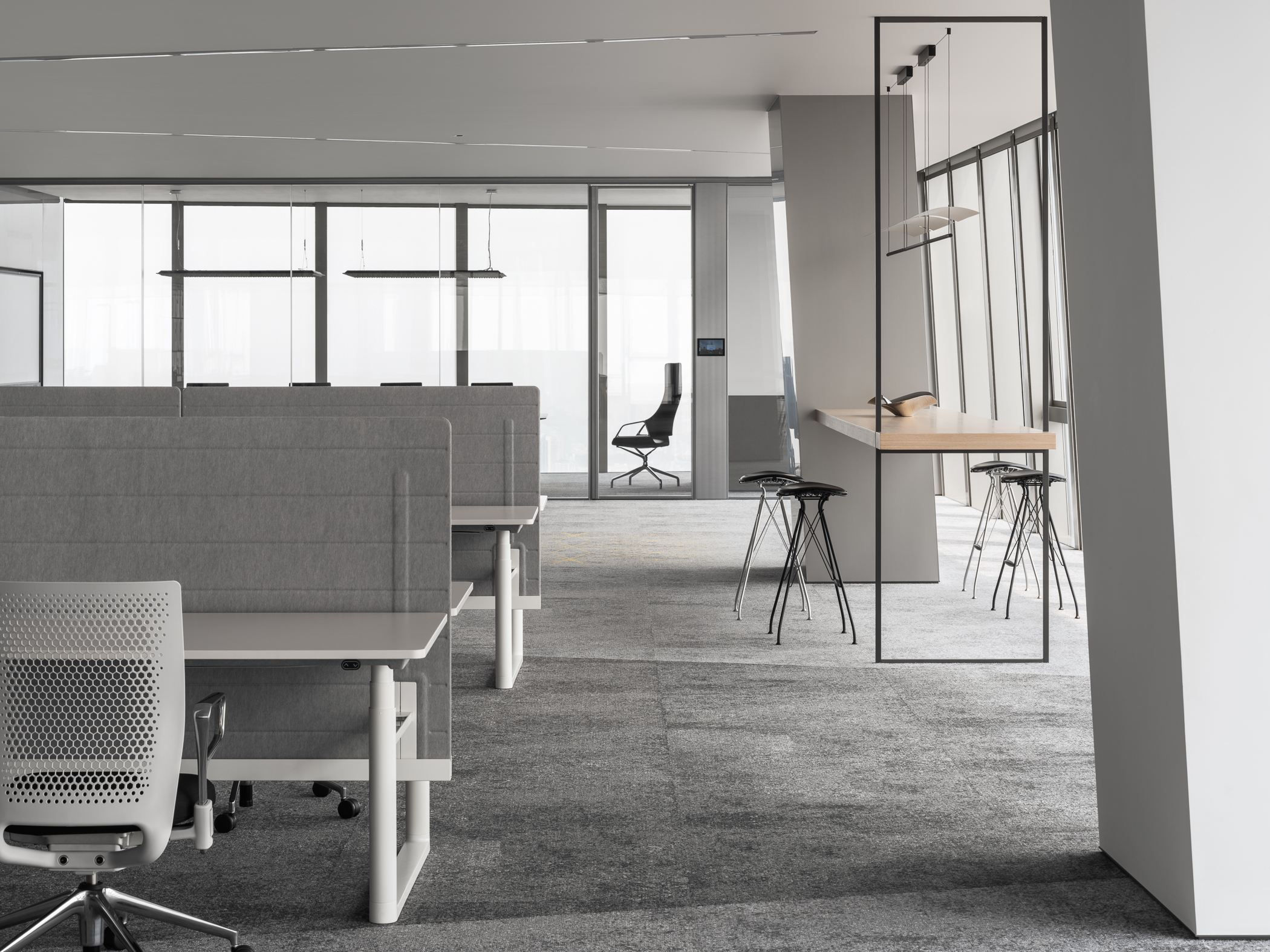 汉京金融中心F52,F56办公室丨中国深圳丨INDESIGN-19