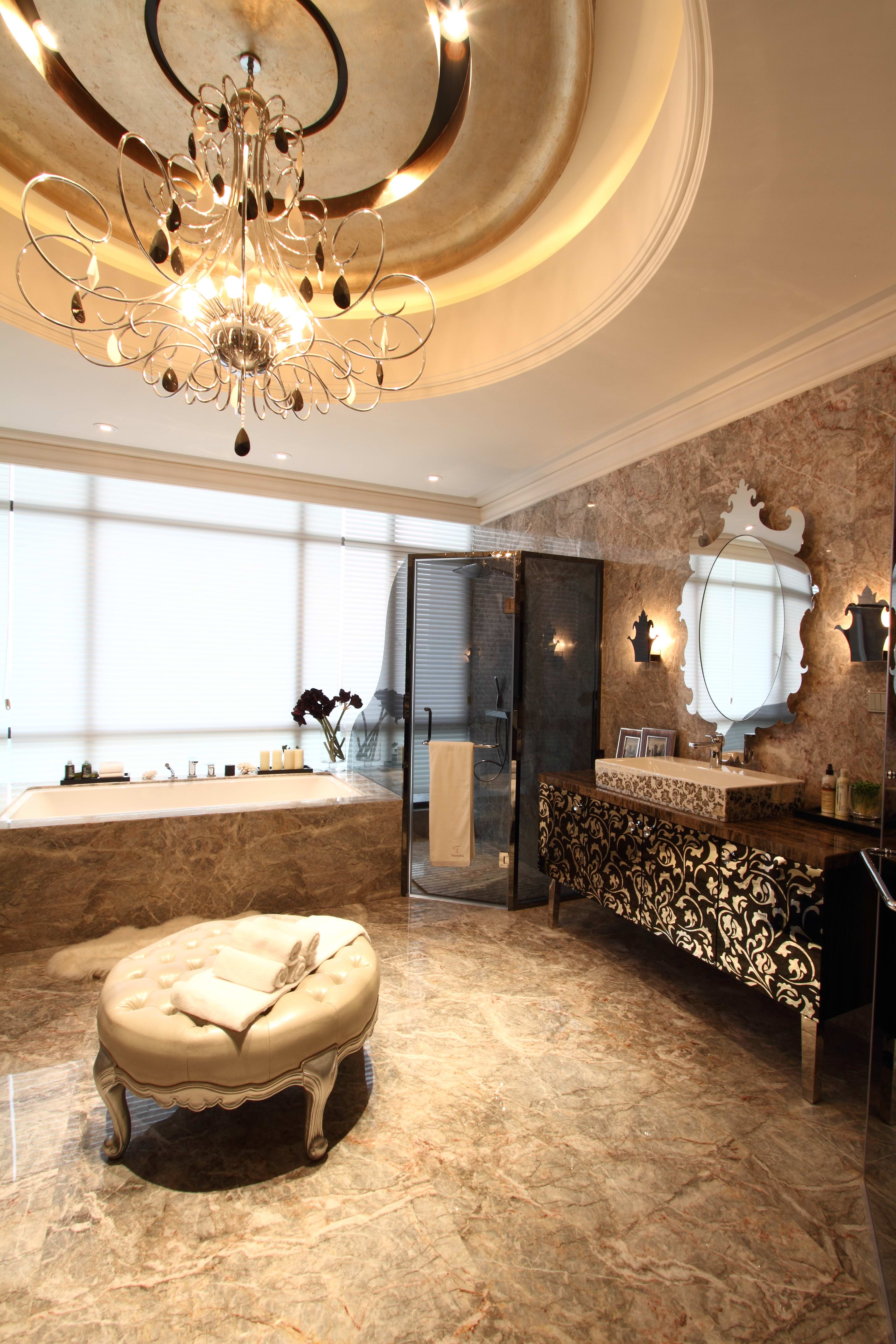 成都欧式新古典风格样板房 高清大图 实景摄-2-34