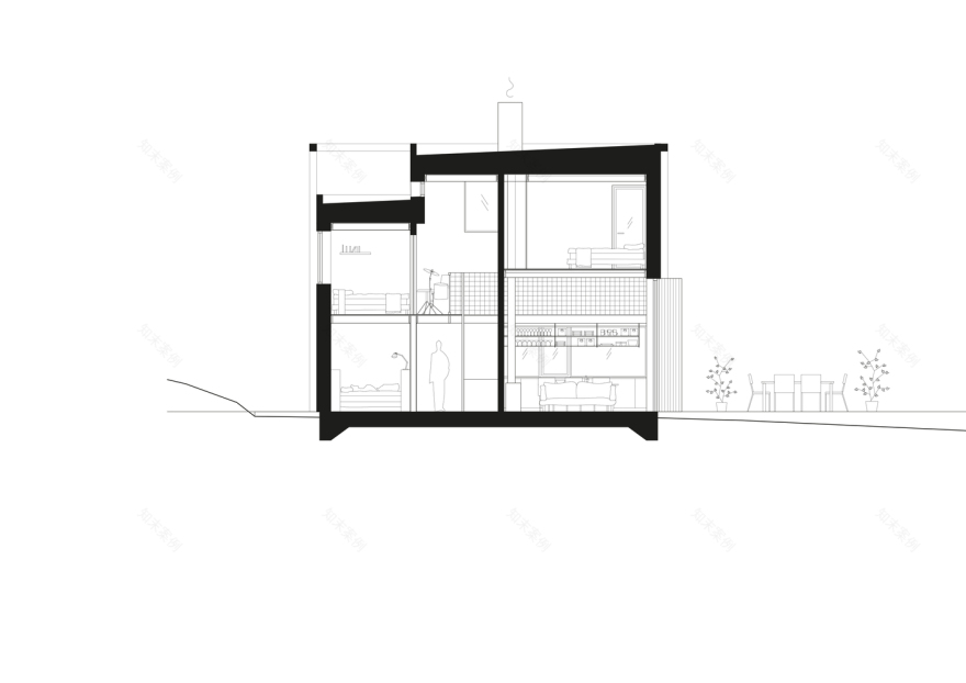 瑞典海岸音乐之家 | 仓库灵感与自然融合-65