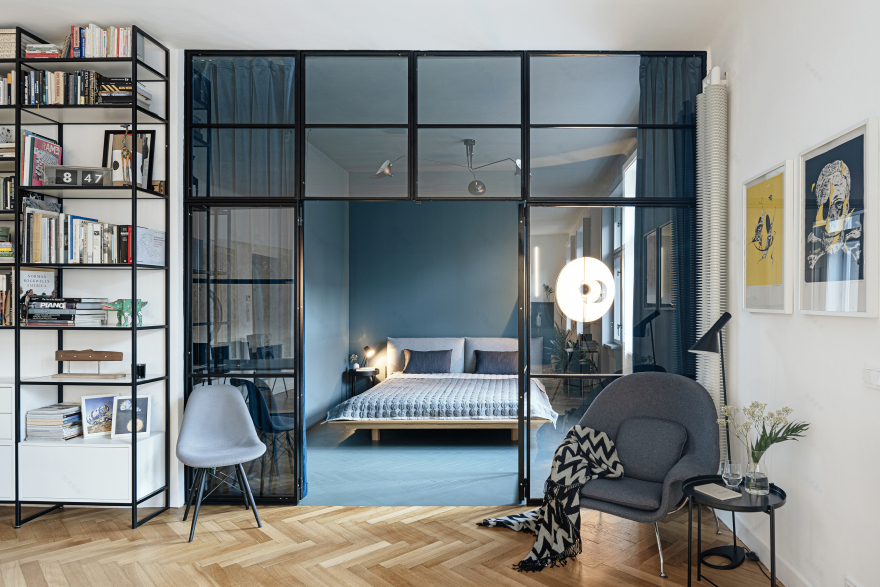 Prague 旧宅工业风大开间设计丨意大利布拉-28