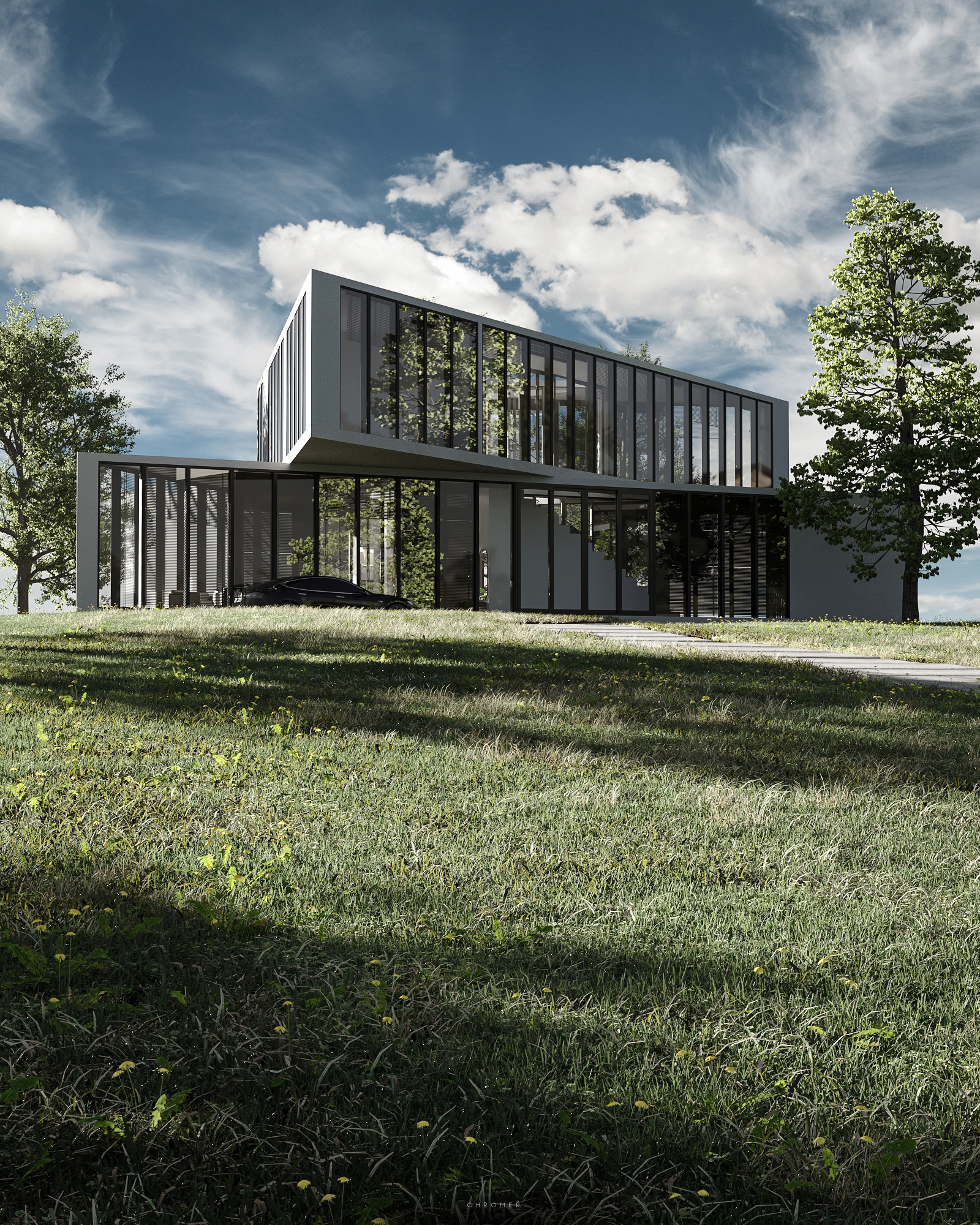 三平面房屋项目丨techchromer-3