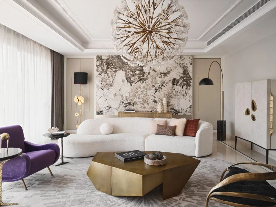 新作丨云锦智建×HWCD 徐汇滨江最新豪宅:云锦东方!-12