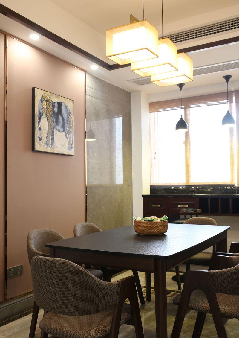 紫金城140平新中式三房两厅实景展示-38