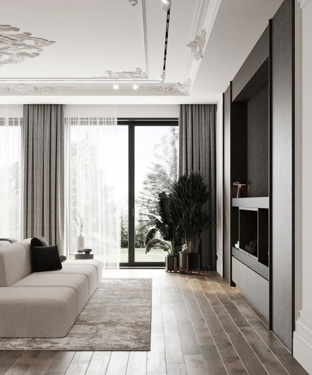 《川谷堂》173㎡奢华大宅丨Milana Ruslanovna-14