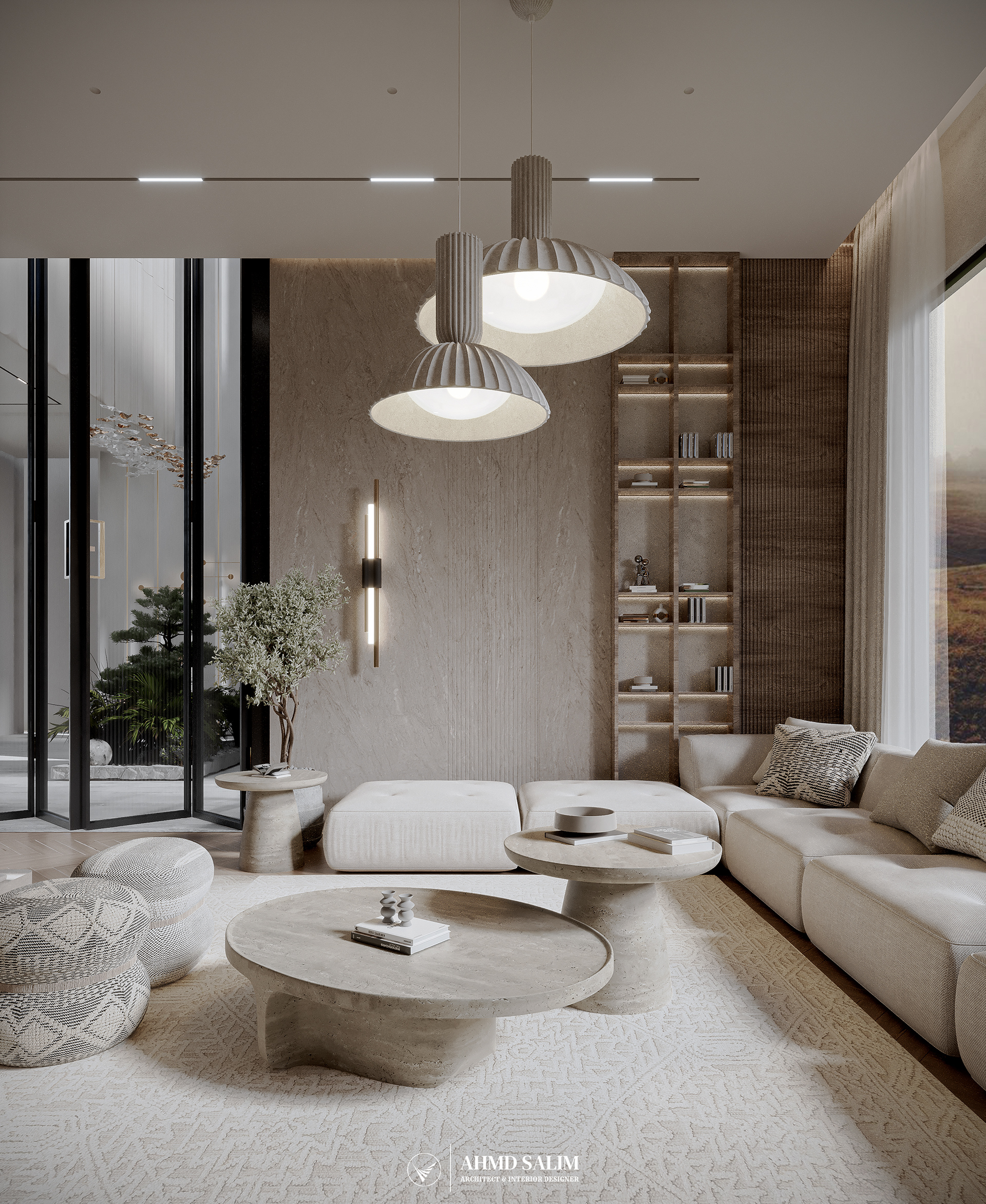 安曼的客厅丨JordanAmman丨mohamedelhussienidesigns-8