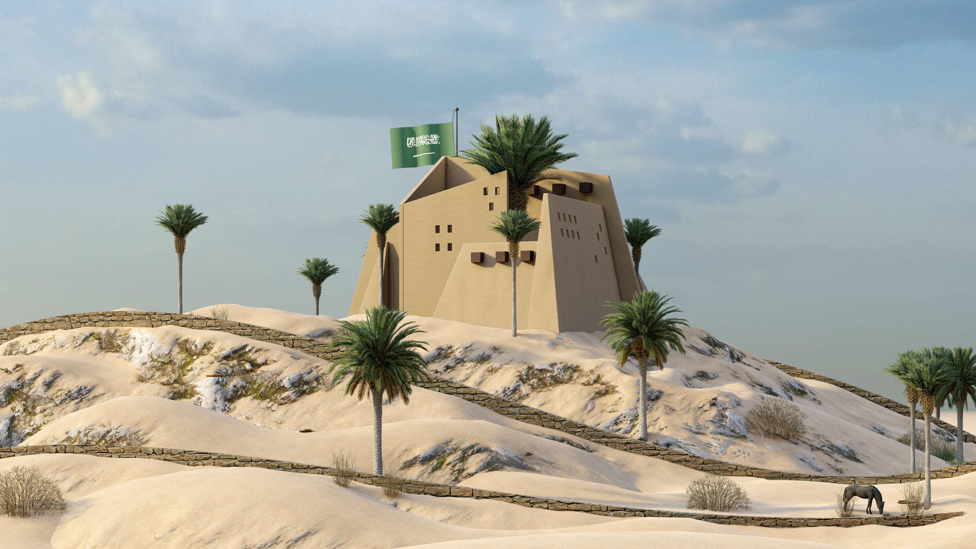 地标设计丨沙特阿拉伯利雅得-3