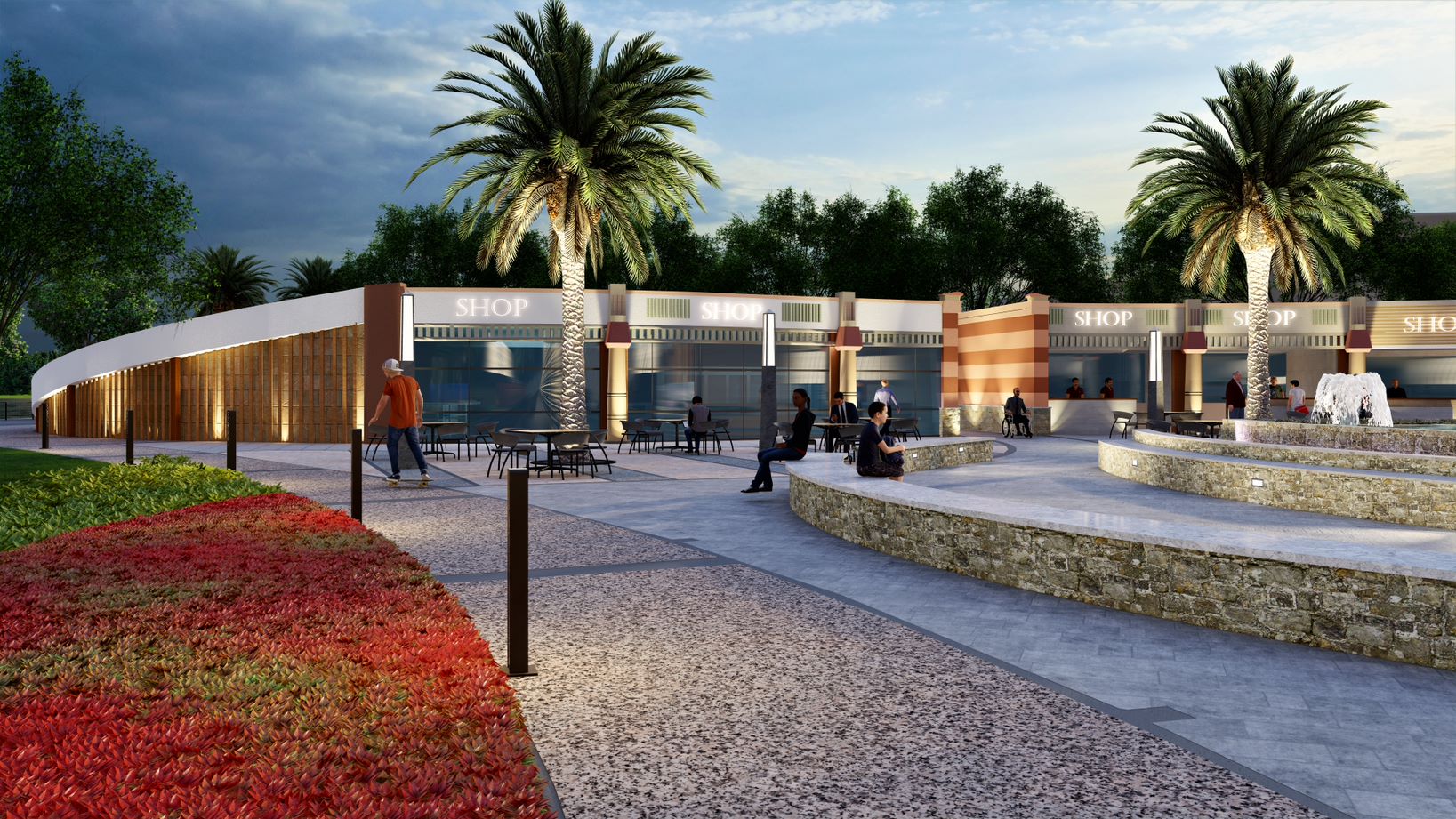 NEW QENA CORNICHE 美食广场及景观设计丨埃及丨Nermen Assem-1