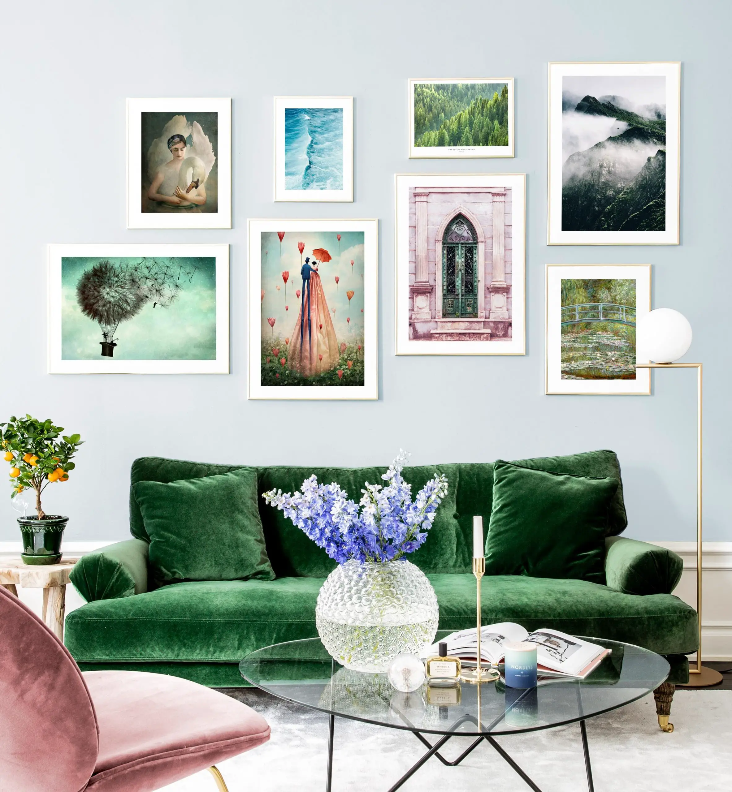 夏季海滨主题墙纸设计，打造清新家居环境-5