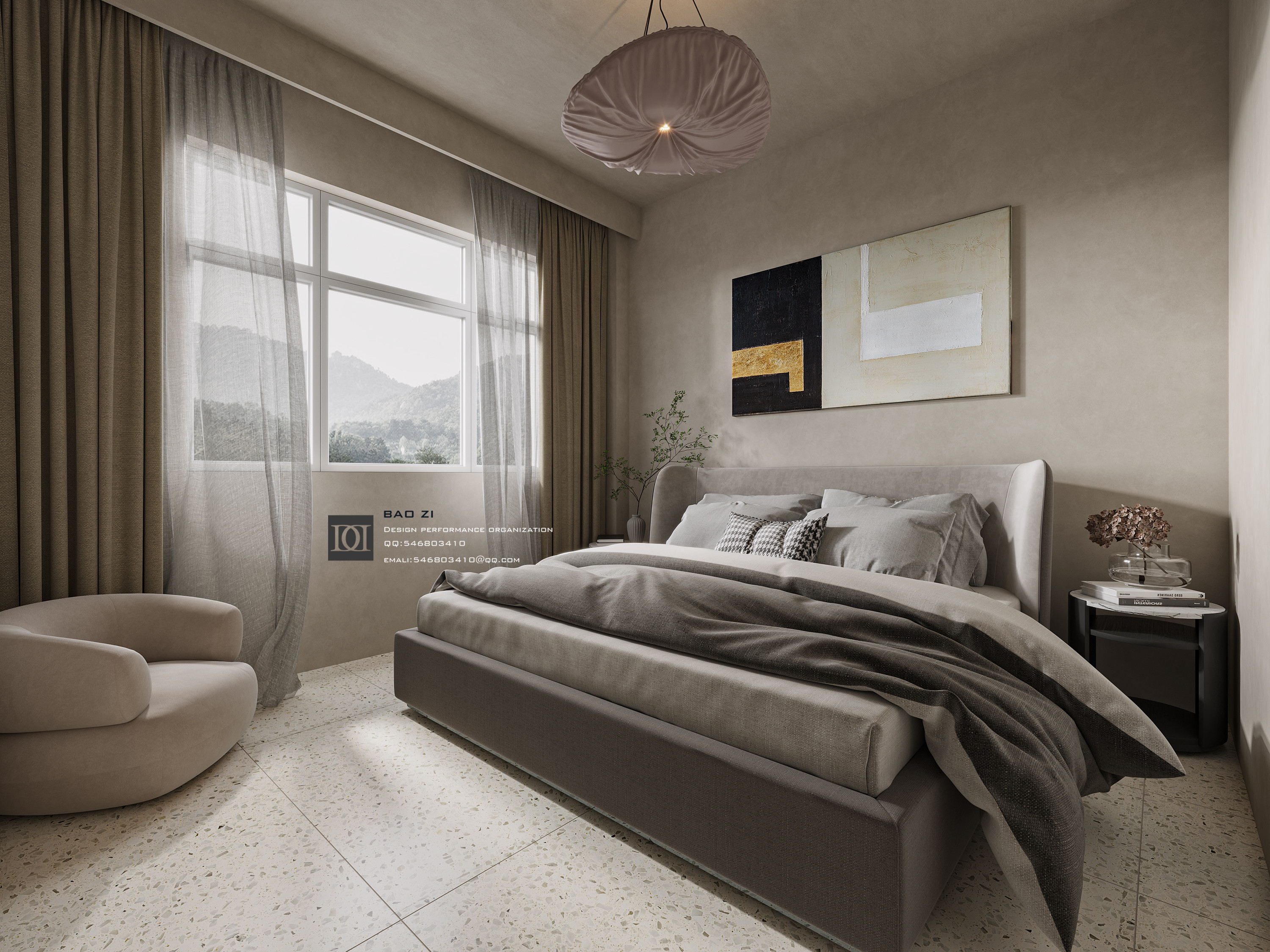 现代简约平层设计-22