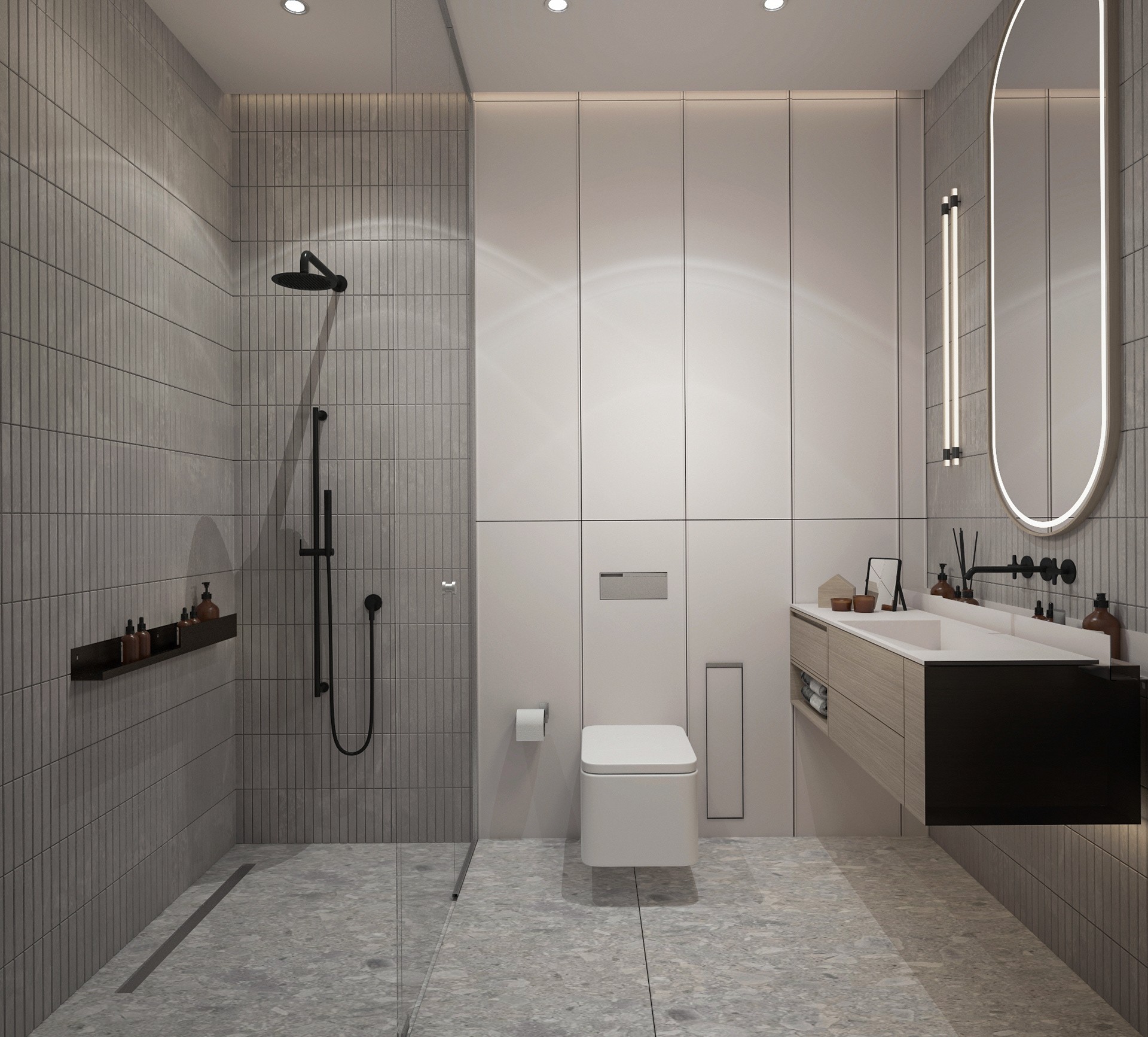 现代空间设计，石材系的完美应用！-28