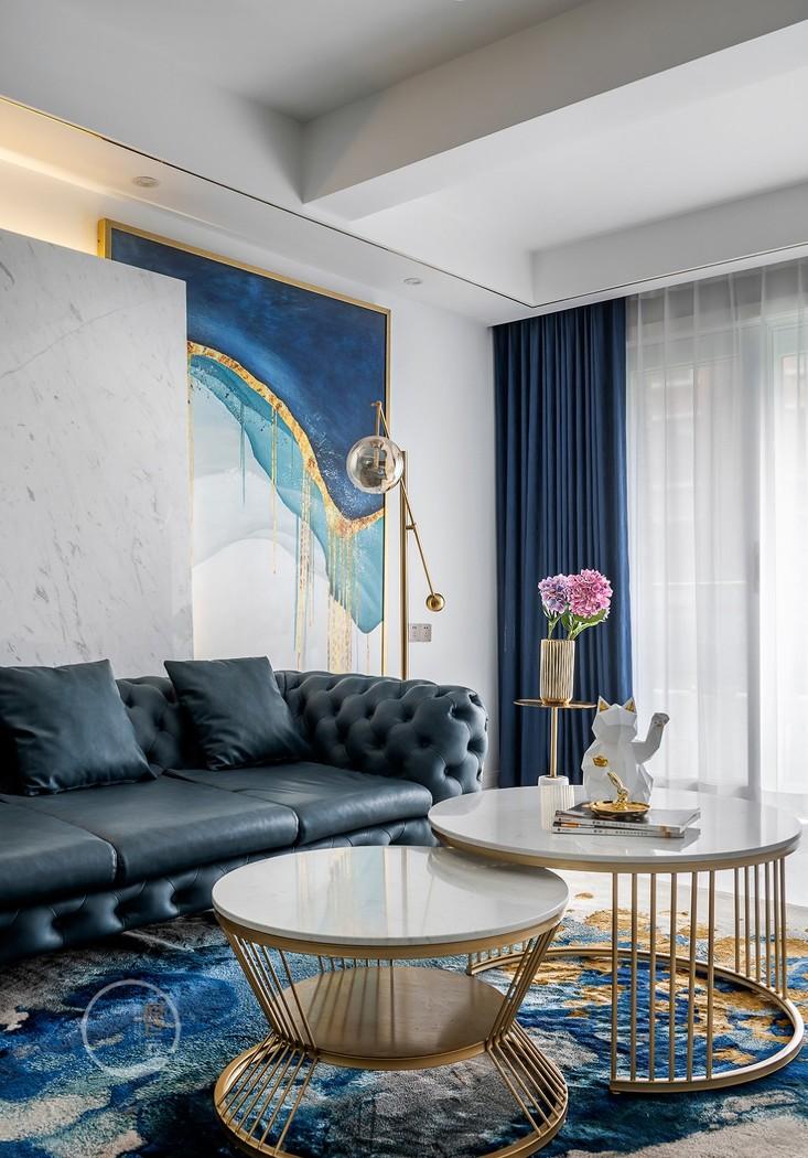 蓝与白 · 轻奢风格的海洋气息-27