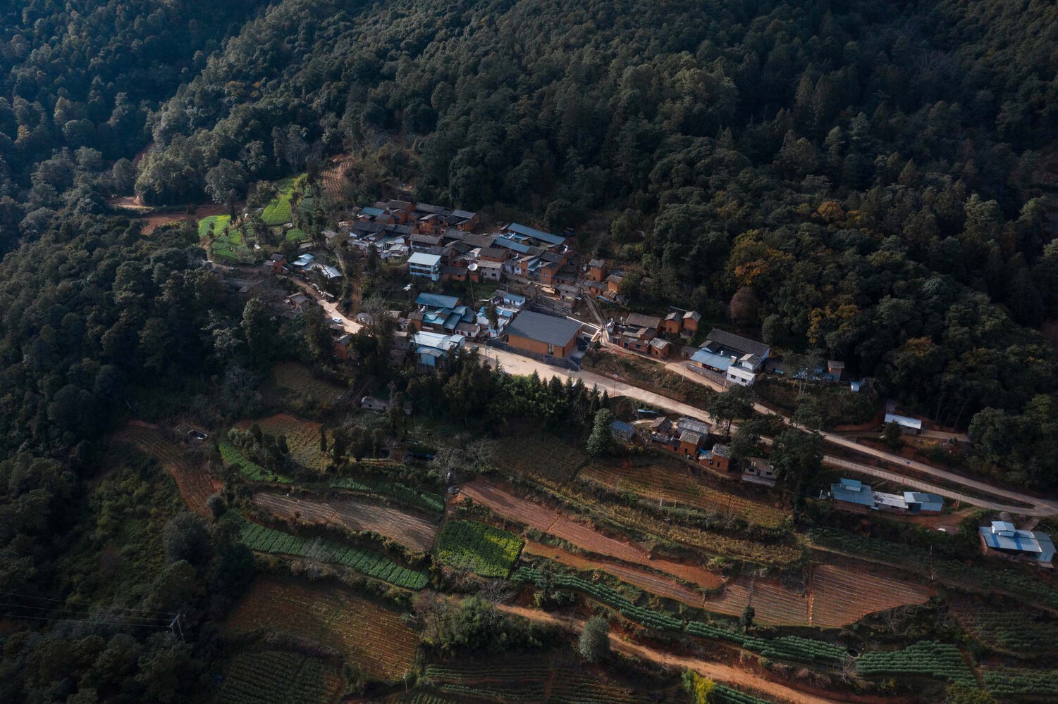 大黑新村社区大厅丨中国昆明丨One University One Village-31