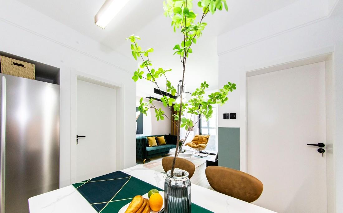绿色与焦糖的碰撞 | 时尚家居设计演绎-40
