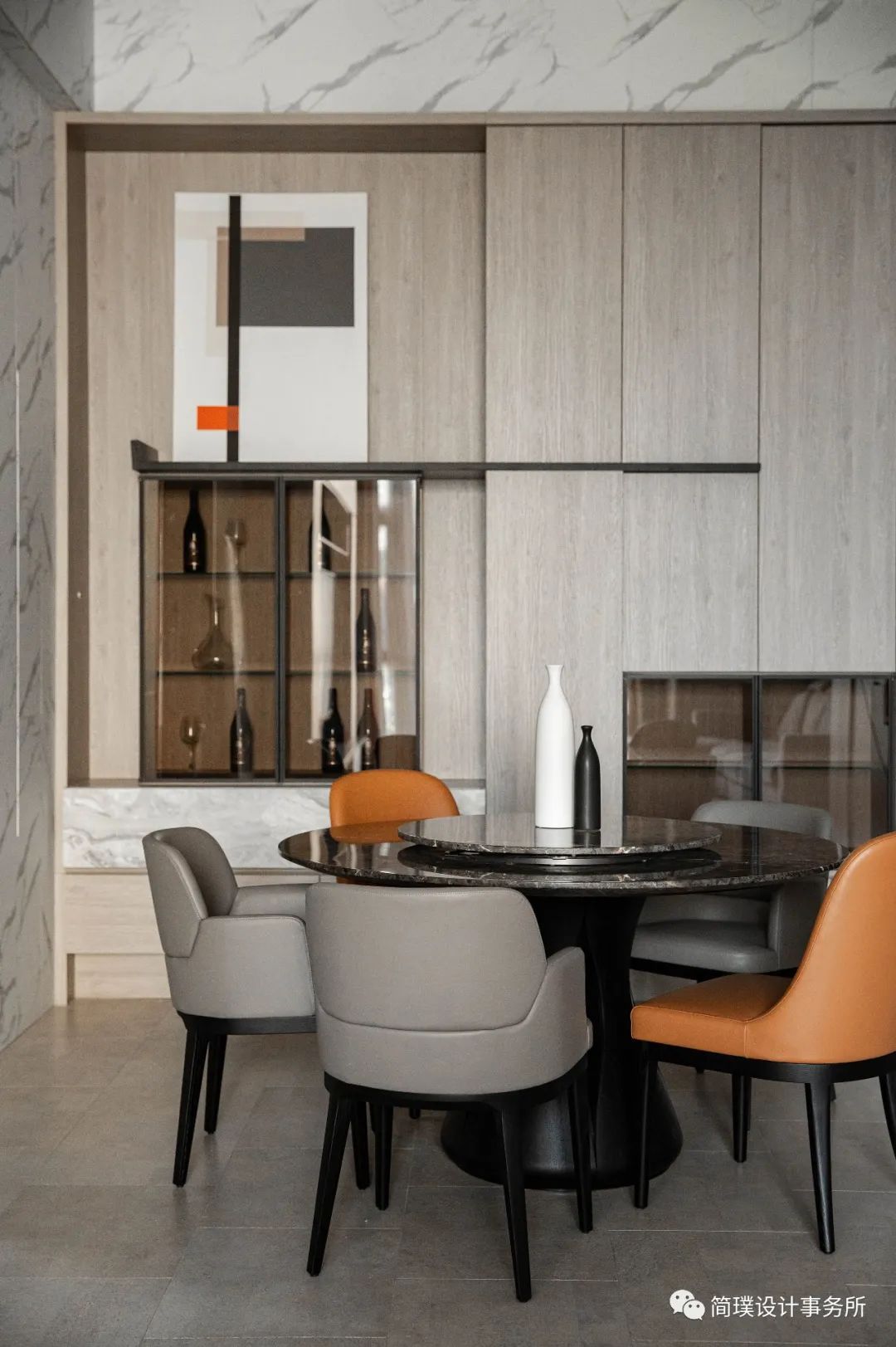 北京万柳怡水园错层复试公寓，功能与艺术的完美碰撞-107