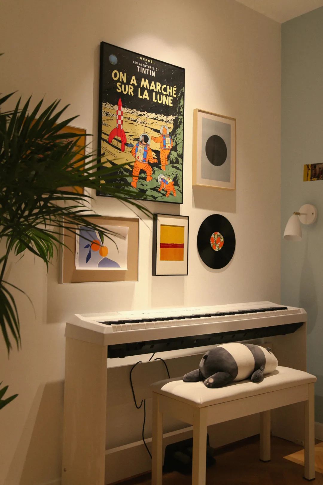 绿意复古，108㎡二手房变身温馨美宅-112