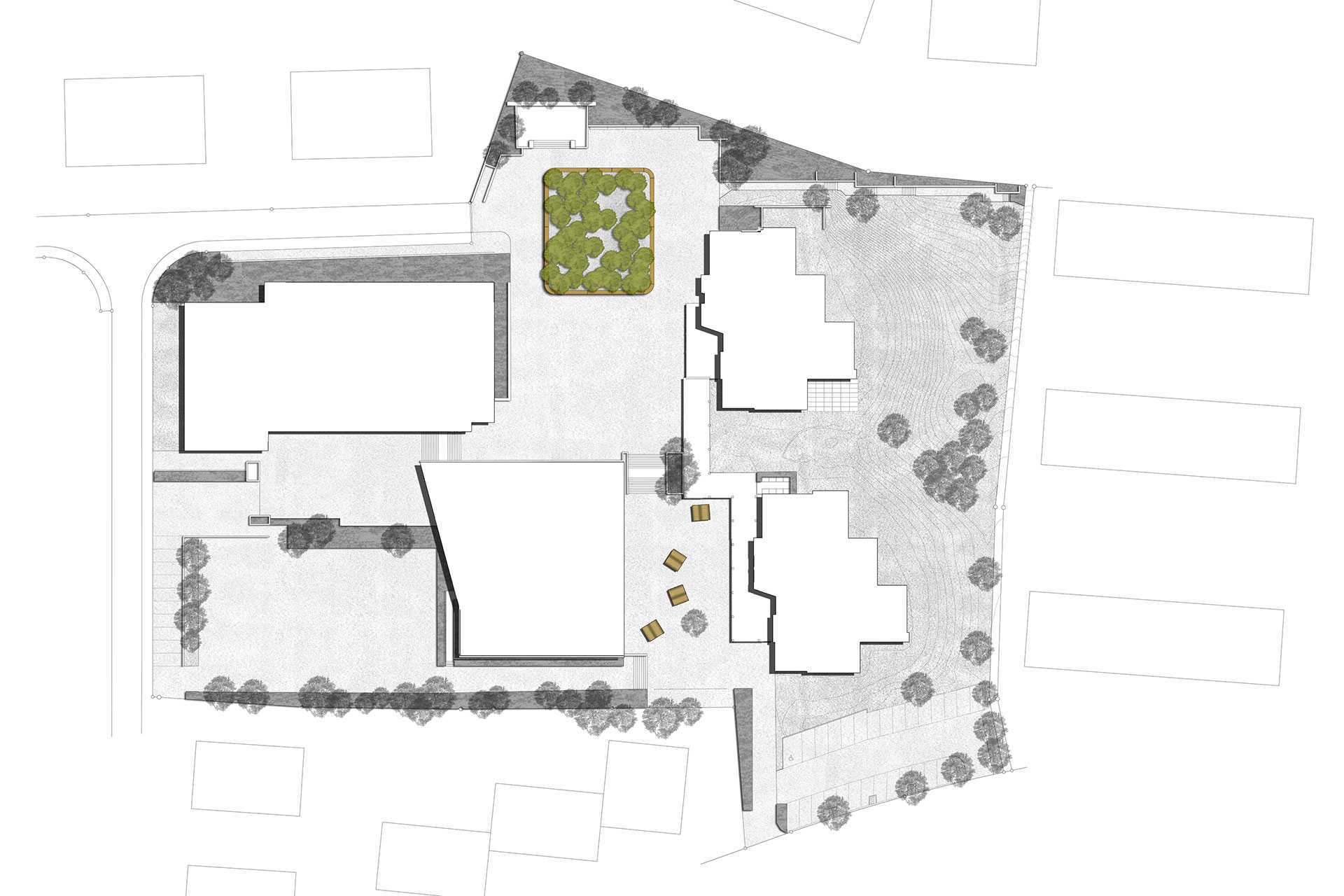 瑞士 Staefa 学校庭院-8