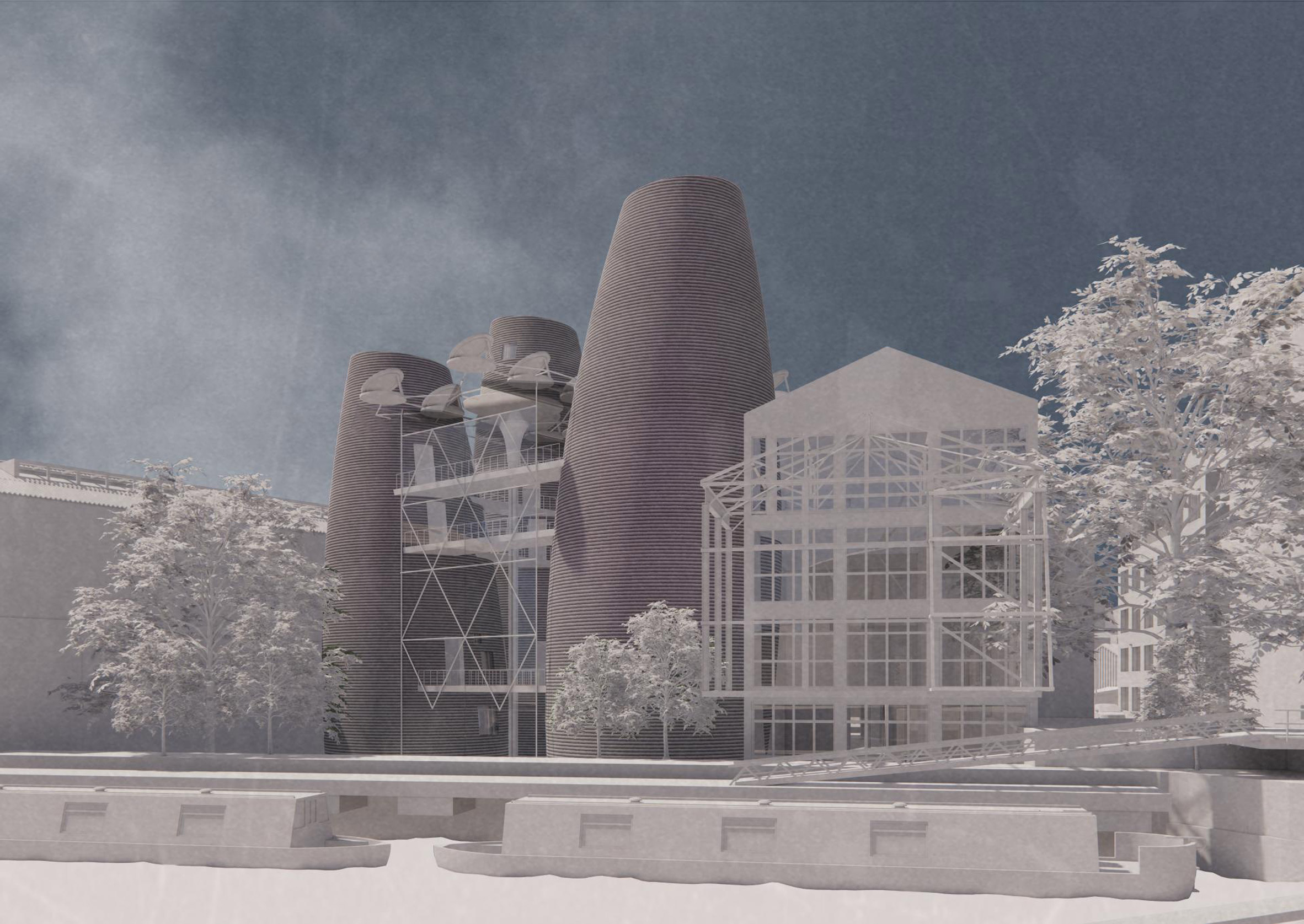 未来城市设想 | UCA 学生的创新建筑设计-9