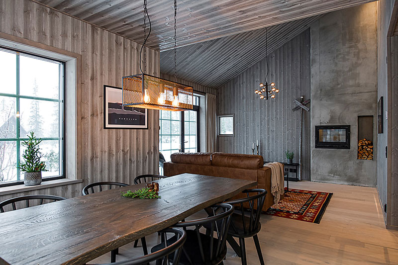 瑞典木屋，雪中温馨的北欧风情-11