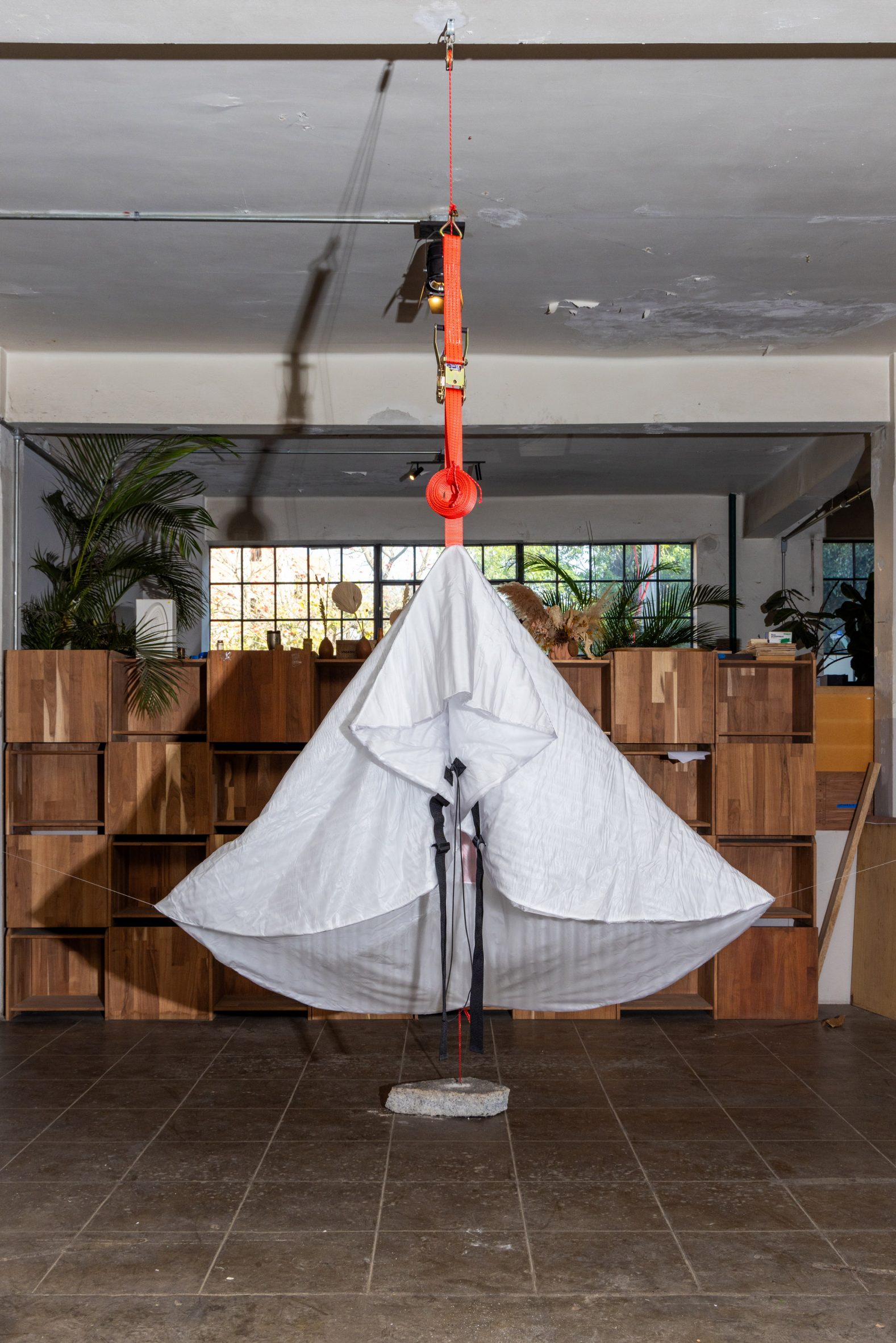 Architects respond to "excess and demolition" at Mexico City art week reuse exhibition-23