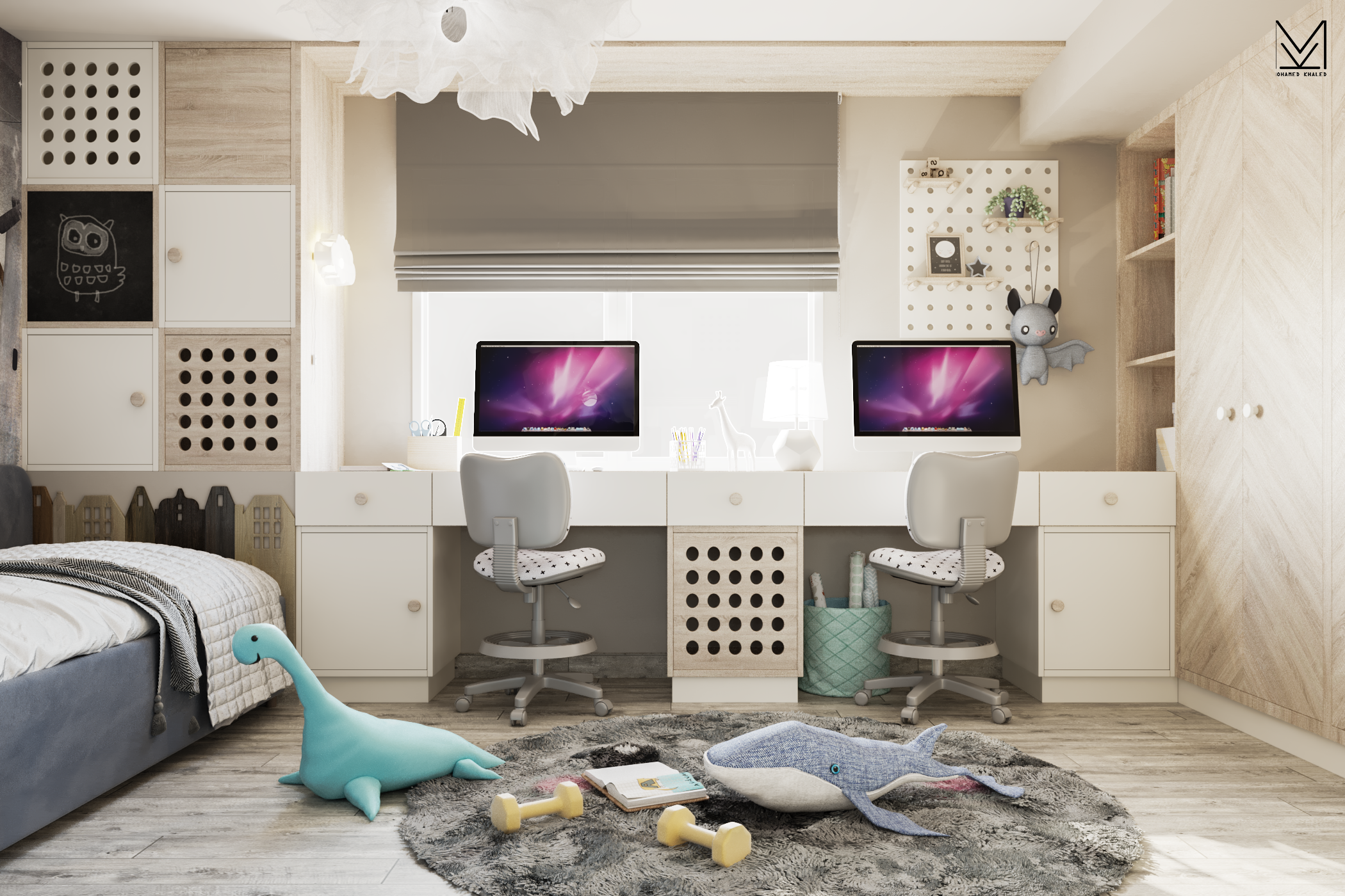 儿童卧室丨埃及丨Mohamed Khaled designs  MKD-10