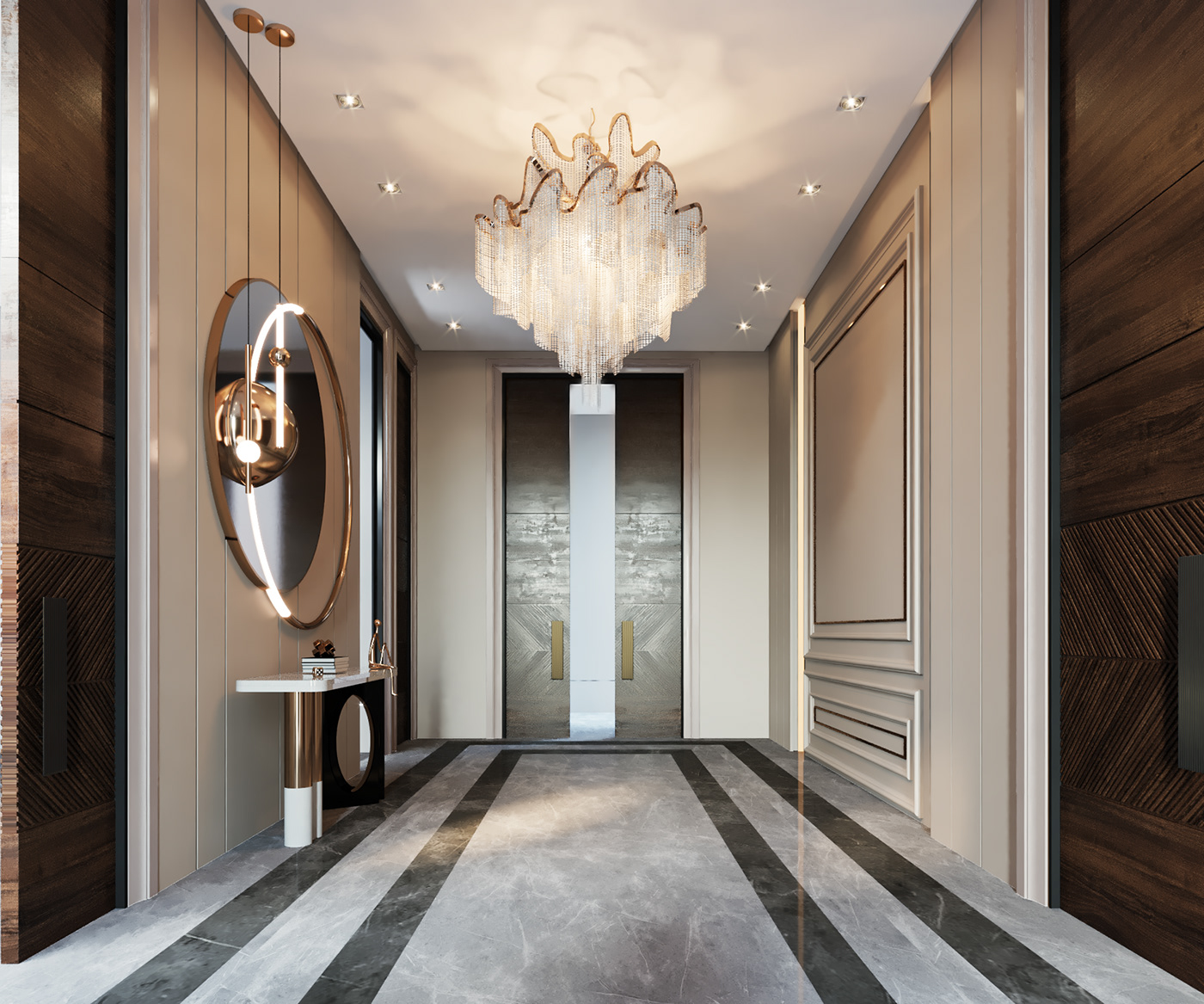 Anastasiya Gushchina丨别墅丨modern majles for men-1