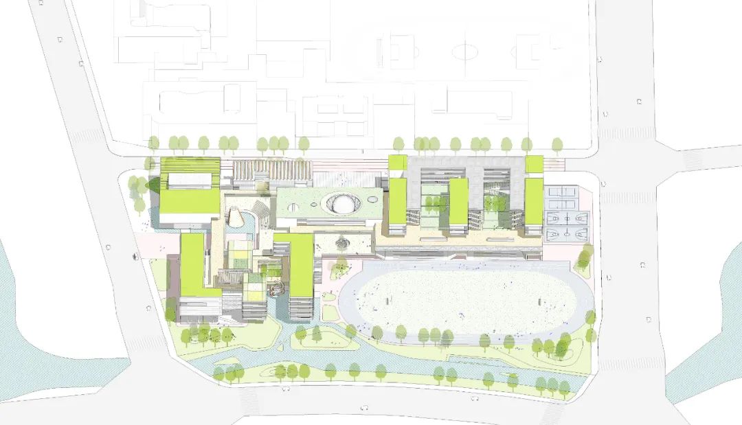 佛山新城义务教育学校（初中）新建工程丨中国佛山丨深圳市建筑科学研究院股份有限公司+湾区（深圳）城市规划设计有限公司-3