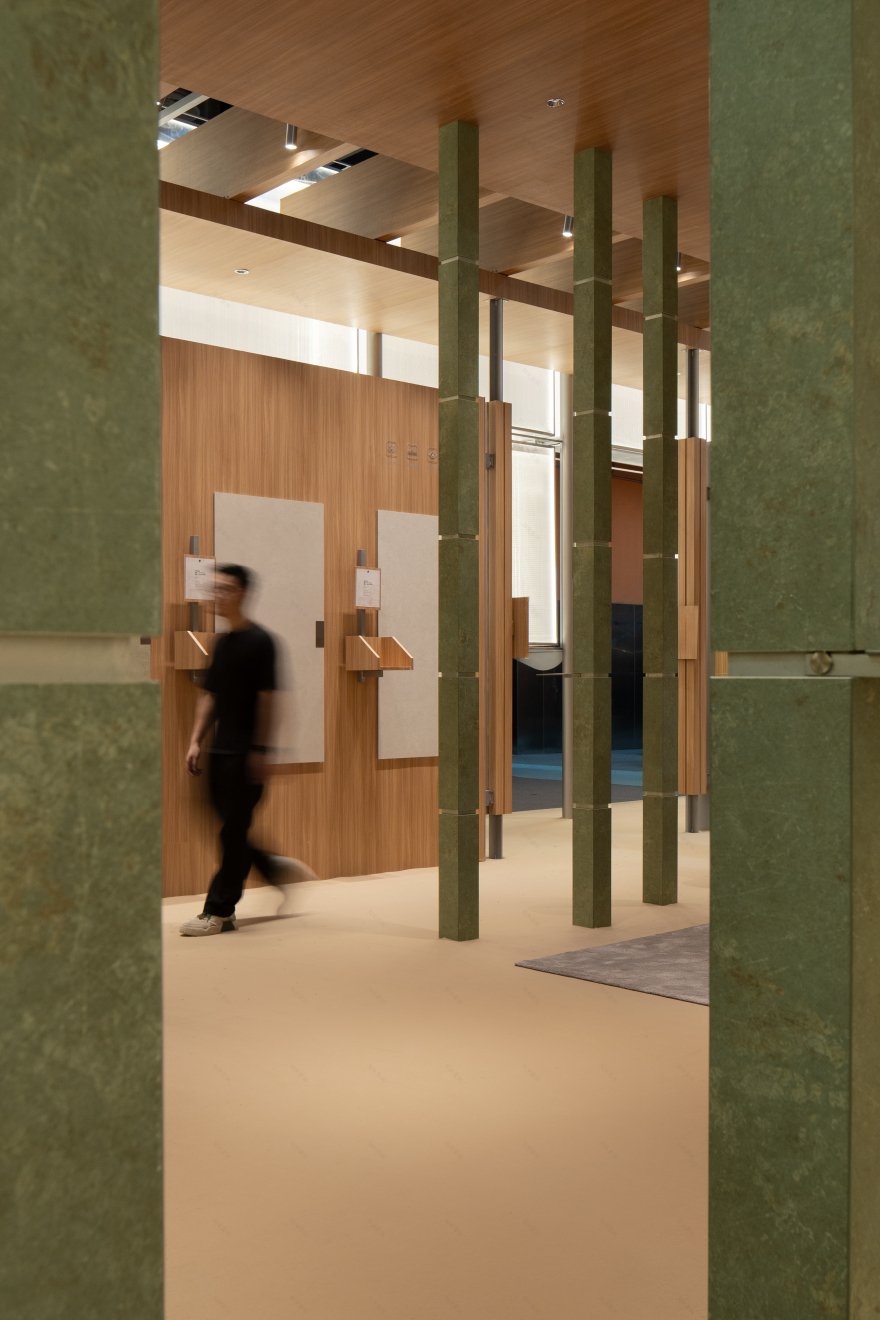 CHAO · 林间几何(2025广州设计周新中源陶瓷展馆)丨中国广州丨巢羽-6