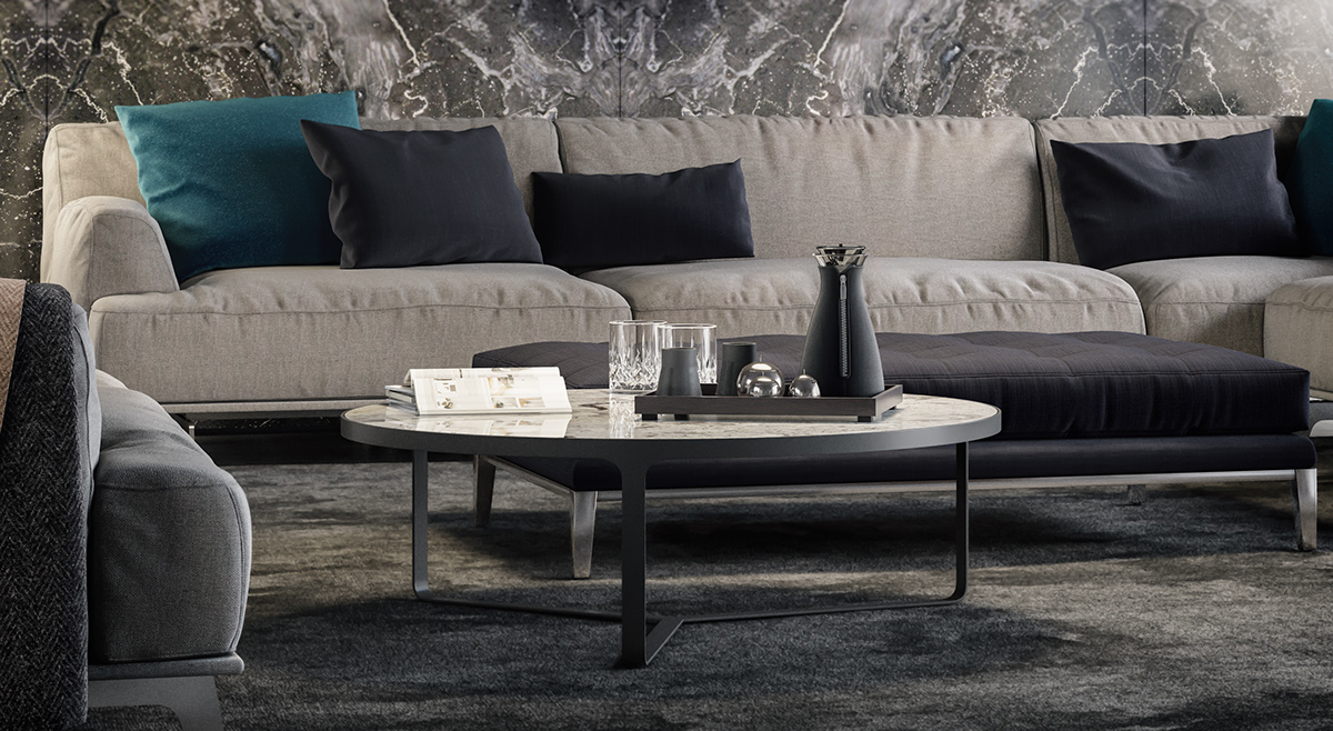 Corona Render, CGI Interior test scenes-5