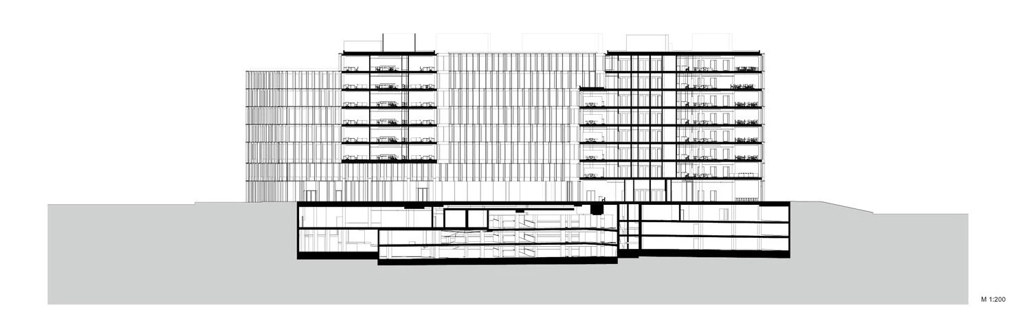 'Der Bogen' 多功能综合体丨德国慕尼黑丨HENN,Matteo Thun & Partners-11