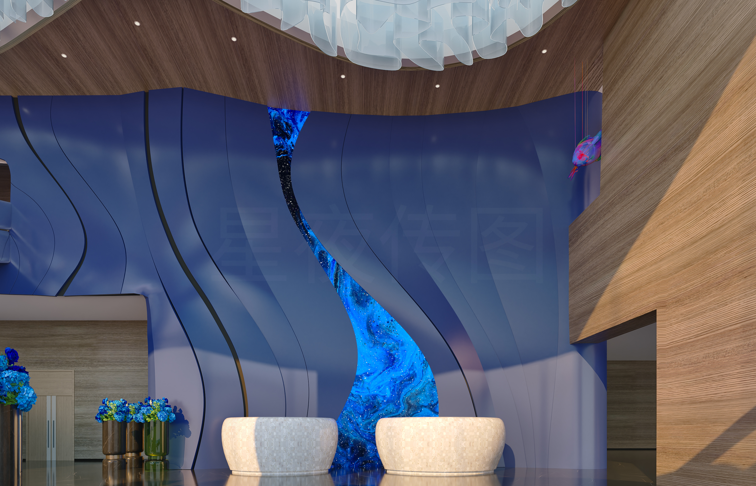 一个充满艺术的酒店空间-8