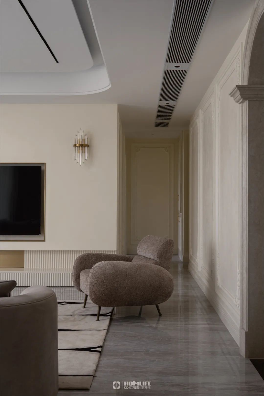 KD私宅｜壹江郡194㎡现代古典风丨中国重庆丨KD室内设计事务所-32
