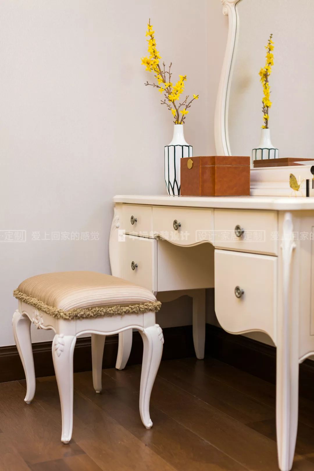 【申远软装百套实景案例】贝尚湾 300㎡ 欧式-30