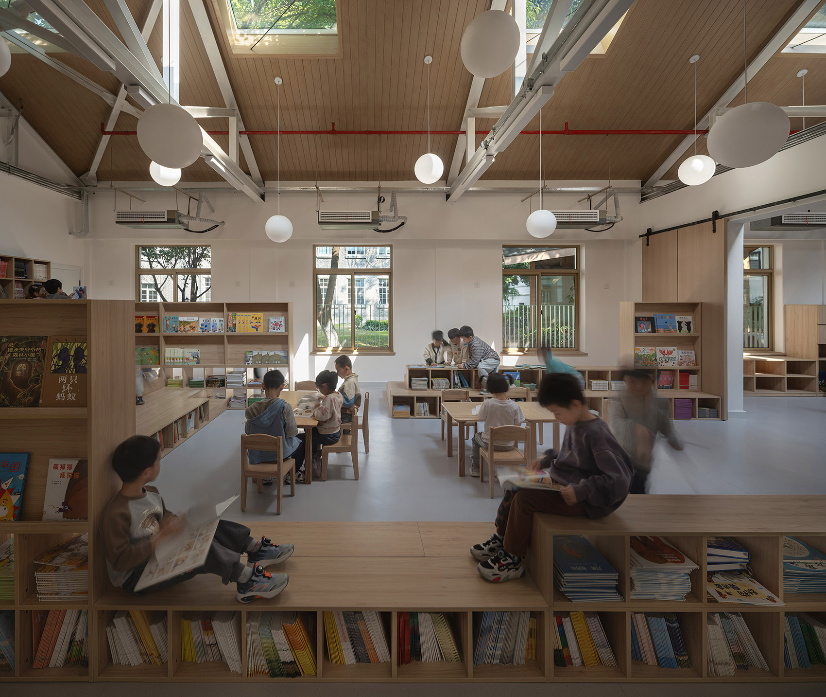 南京大学幼儿园改造丨中国南京丨南京大学建筑规划设计研究院有限公司间架工作室-75