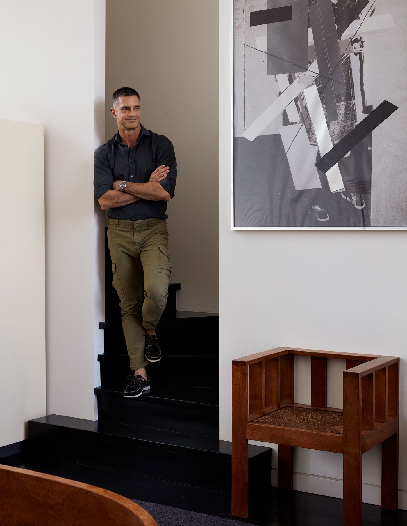 纽约曼哈顿复式顶层公寓设计丨美国曼哈顿丨Studio Mellone（Andre Mellone）-8