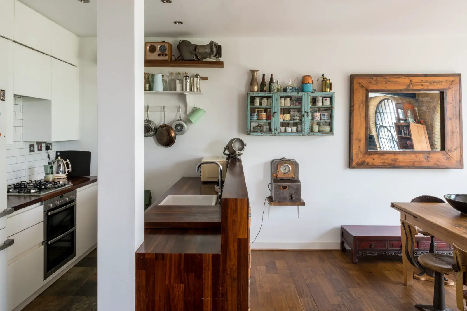 伦敦中心砖式拱窗优雅阁楼设计-7