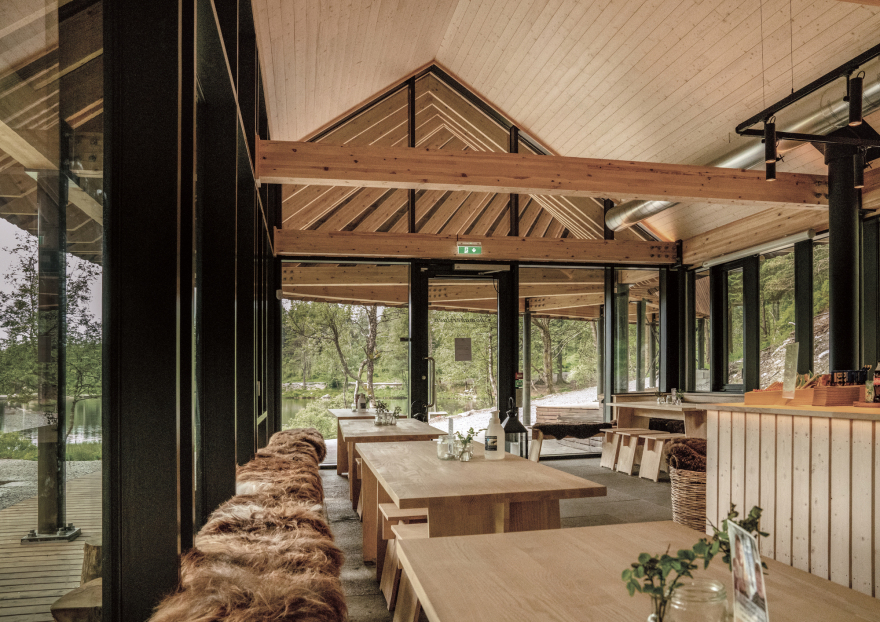 Skomakerdiket 湖游客中心丨挪威丨SAAHA,Utmark-17