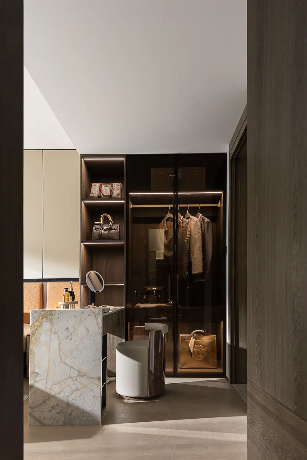 南京秦淮金茂府样板间丨中国南京丨SRD DESIGN 赛瑞迪普-60