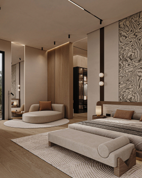 Master Bedroom（主卧项目）丨沙特阿拉伯丨Dina Farouk（archivision studio）