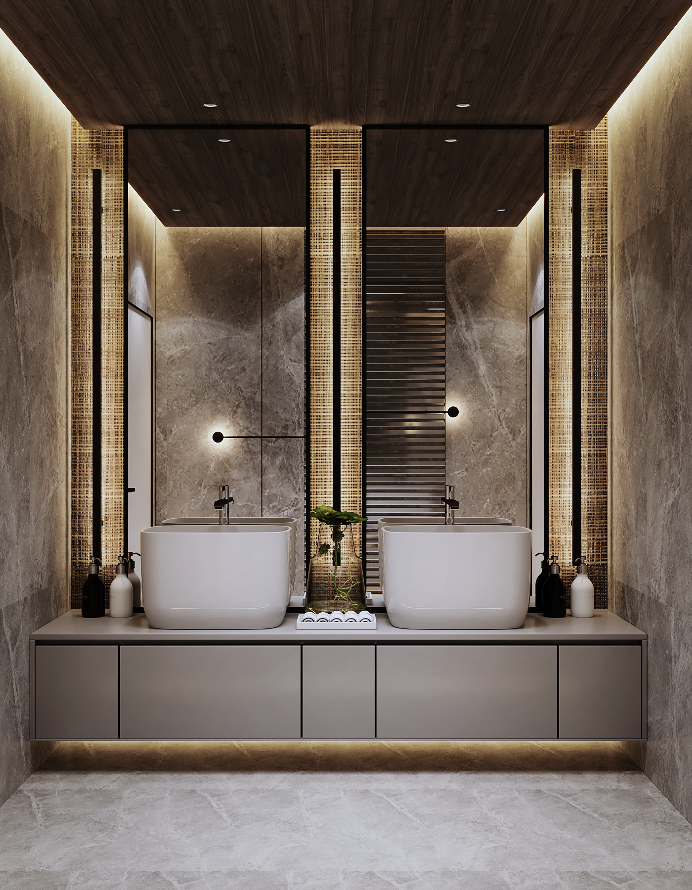 湖景小区中的别墅丨埃及开罗丨Amany Atef-59