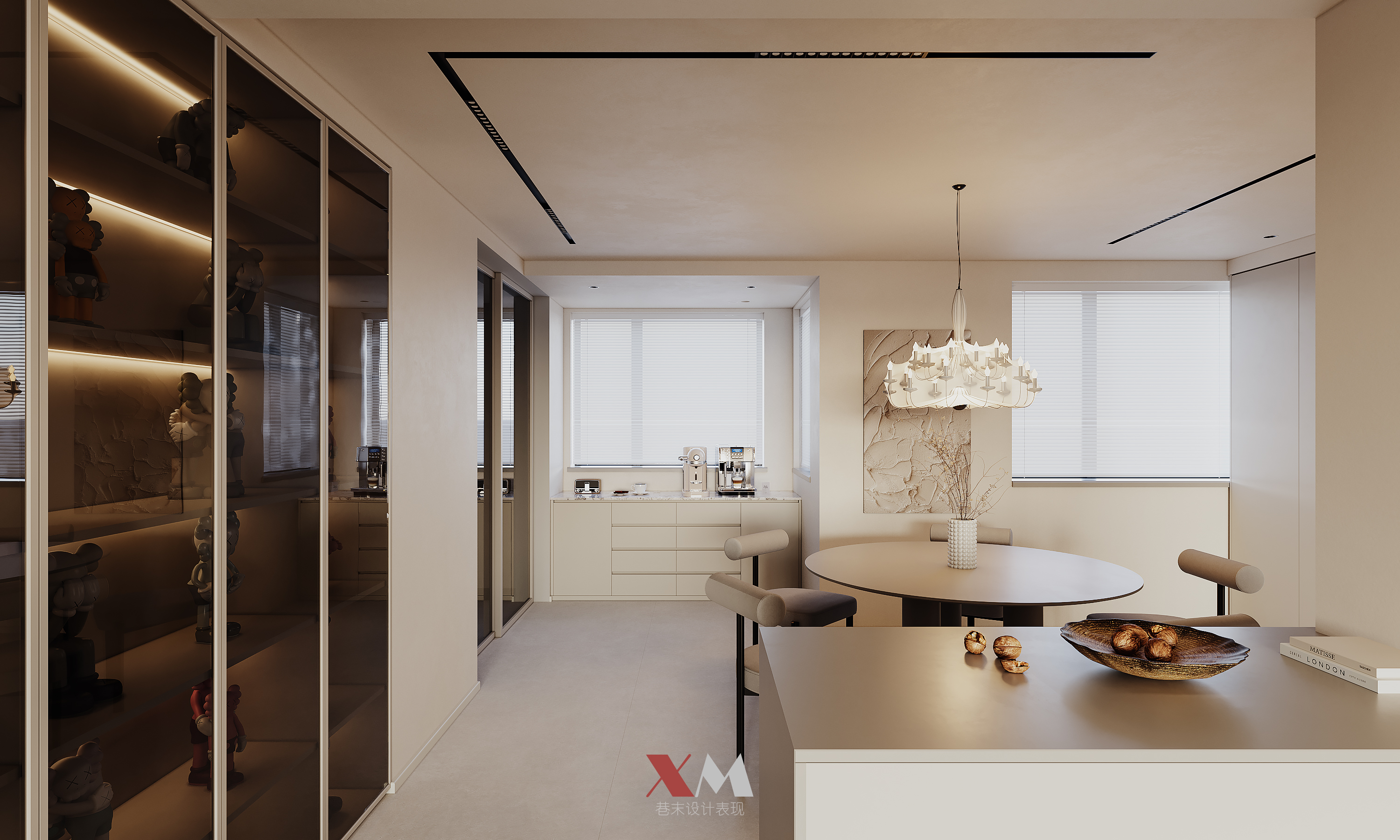 奶油风效果图表现-4