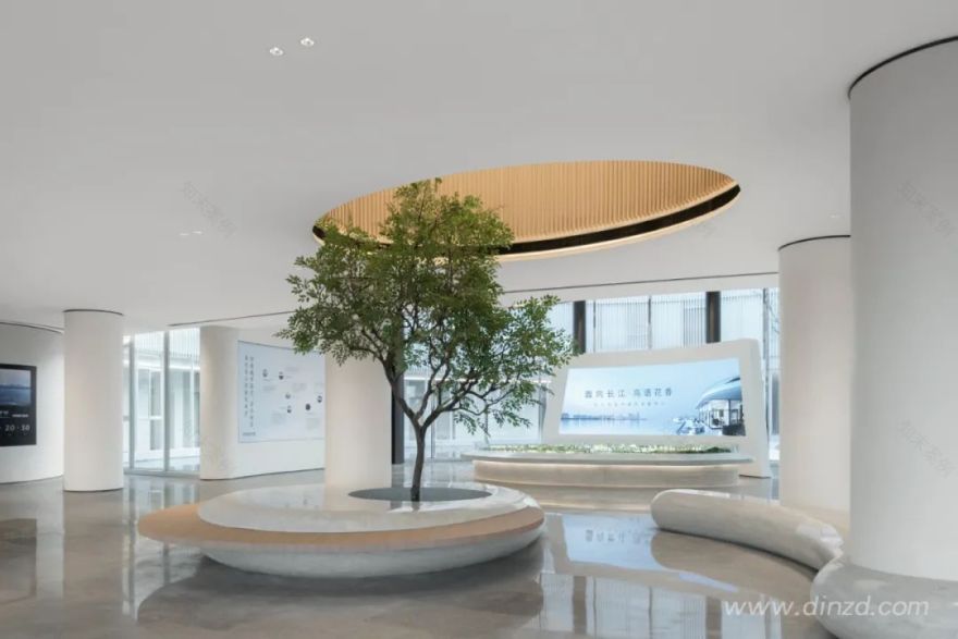 南通滨江规划馆 | 现代简约与自然共融的生态空间-43