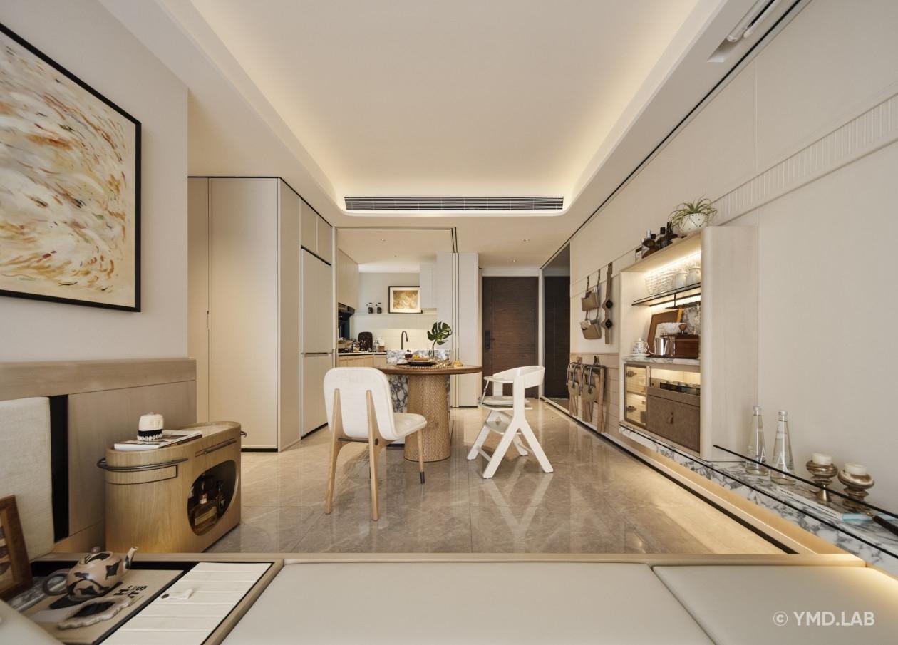 上海星耀翠湾89㎡样板间丨岳蒙设计-9